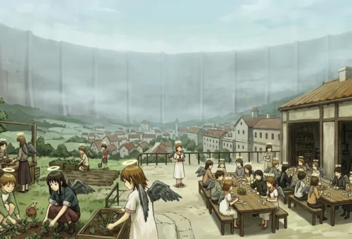 Haibane Renmei: Yoshitoshi ABe’s Meditation on Purgatory and Community