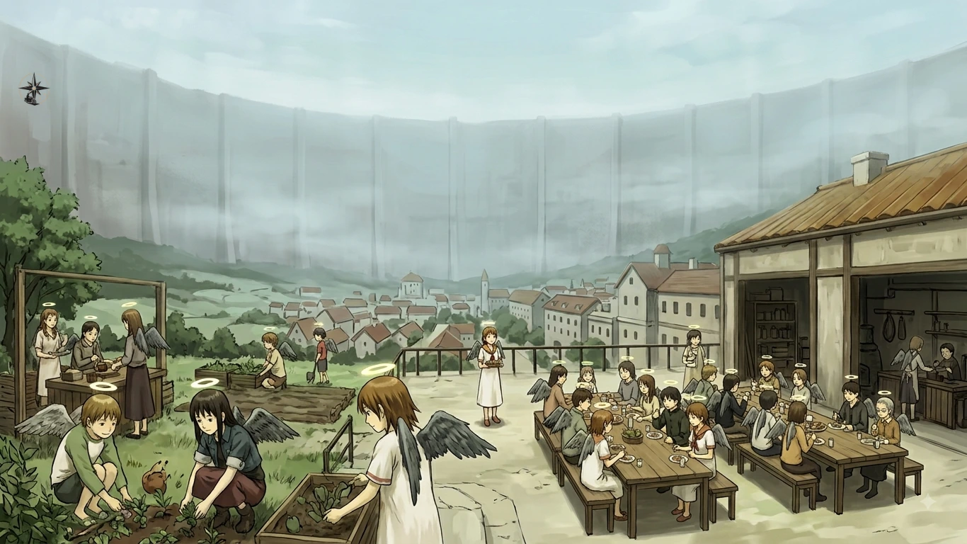 Haibane Renmei: Yoshitoshi ABe’s Meditation on Purgatory and Community
