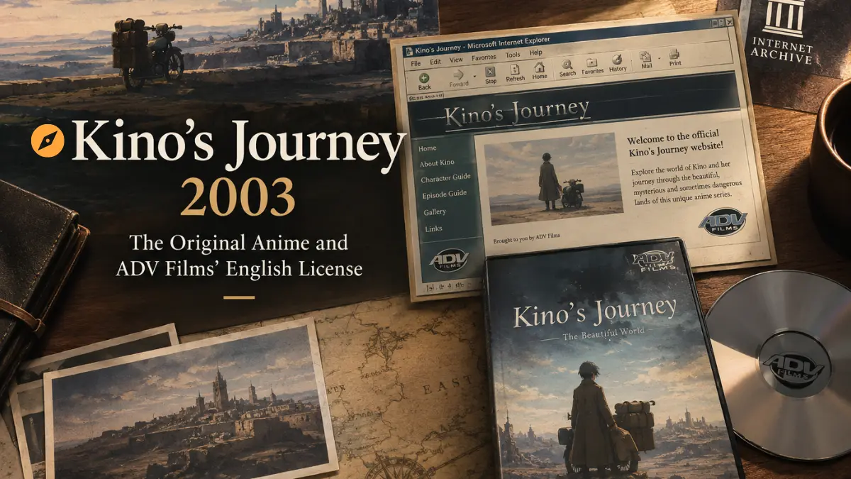 Kino’s Journey (2003): Inside the Original Anime and ADV Films’ English License